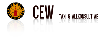CEW Taxi & Allkonsult AB logga